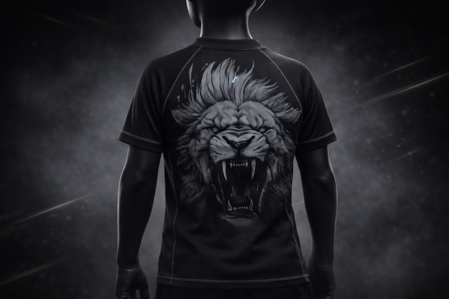 Black Lion Print